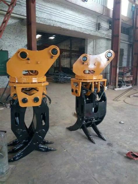 rotating grapple for mini excavator for sale|mini excavator mechanical grapple.